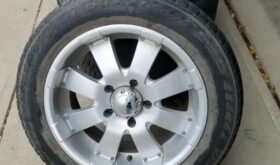 Tires – Bridgestone Blizzak 225/60R18 on Aluminum Dodge Rims