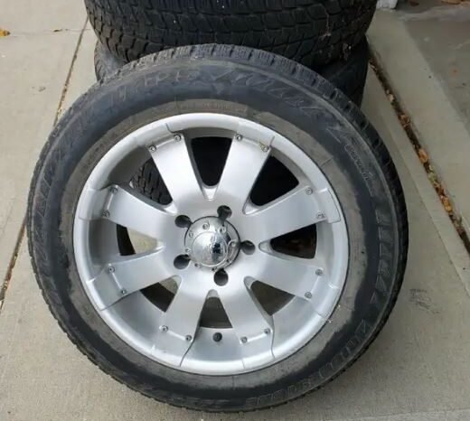 
								Tires – Bridgestone Blizzak 225/60R18 on Aluminum Dodge Rims full									