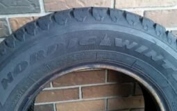 Set of four 195/70/R14 Good Year Nordic Winter tires.
