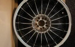 Rev Laced Black and Chrome 20″X7.5″X 5 Universal fit Wheels