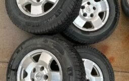 Toyota Tundra rims with Michelin LTX winter tires