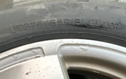 Toyota Tundra rims with Michelin LTX winter tires