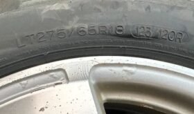 Toyota Tundra rims with Michelin LTX winter tires
