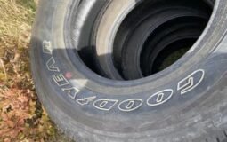 Four Goodyear Wrangler Fortitude 265/70R17 tires