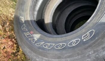 
										Four Goodyear Wrangler Fortitude 265/70R17 tires full									