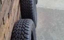 Set of four 195/70/R14 Good Year Nordic Winter tires.
