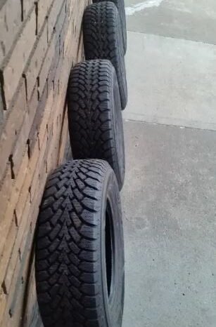 
								Set of four 195/70/R14 Good Year Nordic Winter tires. full									
