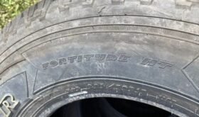 Four Goodyear Wrangler Fortitude 265/70R17 tires