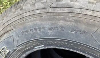 
										Four Goodyear Wrangler Fortitude 265/70R17 tires full									
