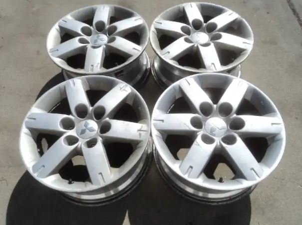 4 17 inch Alloy Rims for Mitsubishi (6×5.5 inch or 139.7 mm)