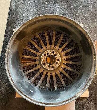 
								Rev Laced Black and Chrome 20″X7.5″X 5 Universal fit Wheels full									