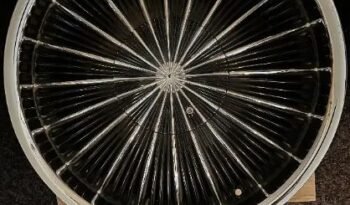 
										Rev Laced Black and Chrome 20″X7.5″X 5 Universal fit Wheels full									