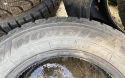 Two Goodyear Nordic 195/65R15 winter tires