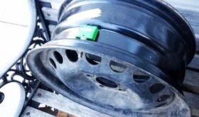 2 STEEL RIMS WITH SENSORS 16″ 5X110, USED ONE SEASON