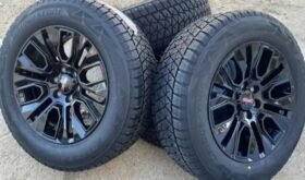 2019-2024 Chevy GMC Denali rims and Bridgestone Blizzak Winters