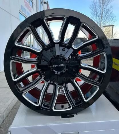 
								Mayhem 20” brand new gloss black milled 8×6.5 OR 8×170 rims full									