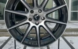 18×8 Brand new 18” wheels kraze kr194 black machined 5×114.3