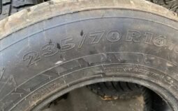 Three Nokian 235/70R16 winter tirestires