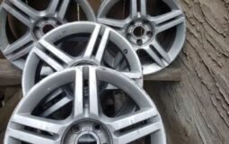 17″ Audi factory rims, full set, 5-spoke