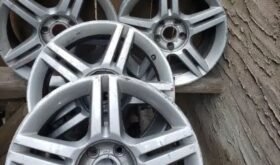 17″ Audi factory rims, full set, 5-spoke