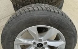 Goodyear winter tires 235/65R18 with Lexus OEM rims and sensors