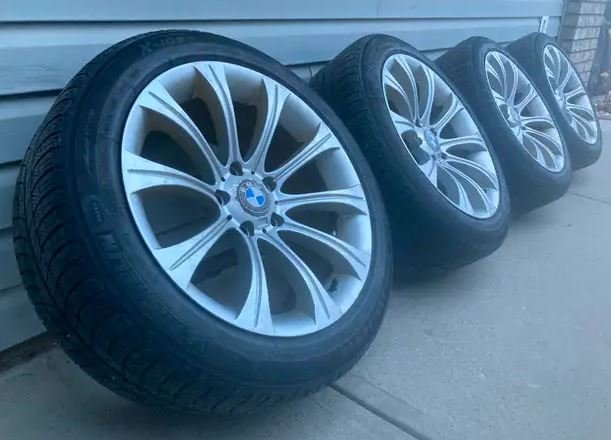 18 inch BMW rims and Michelin tires
