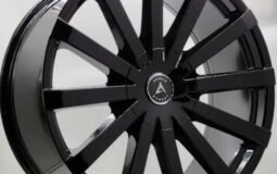 22″ GLOSS BLACK RIMS – FULL SET
