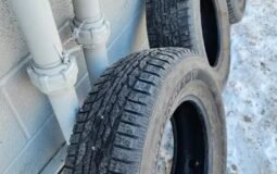 4 Firestone Winterforce 225/75R16 Tires