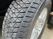 Set of 4 almost new Blizzak tires and factory Lexus wheels