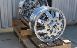 17×6.5 Fuel Maverick D536 Chrome Dually Wheels