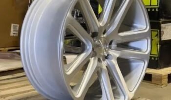 
										22×9.5 Dub S257 Flex Silver With Brushed Face Wheels 6×139.7 full									