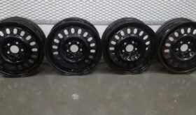 Set of four 5X108mm (4.25in.) – 16in. X 6in. J steel rims.