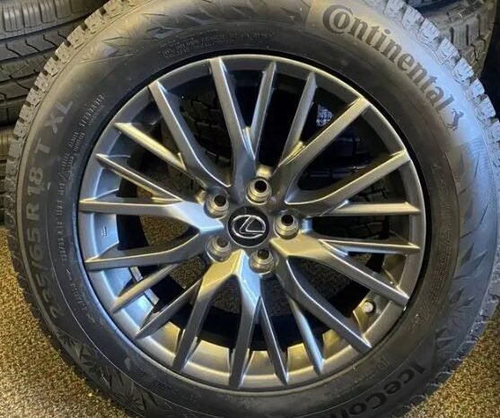 
								2024 Lexus rims Continental Studded Tires full									