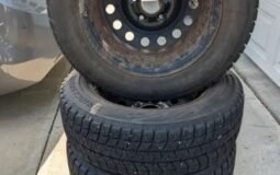Bridgestone Blizzak WS80 Winter Tires and Steel Wheels 195/65R15