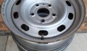 Set of four 17in. X7J – 5X139.7mm (5.5in) steel rims