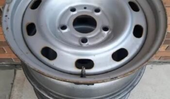 
										Set of four 17in. X7J – 5X139.7mm (5.5in) steel rims full									