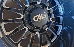 BRAND NEW Cali Rims gloss black and milled