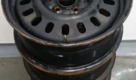 Set of four 5X108mm (4.25in.) – 16in. X 6in. J steel rims.