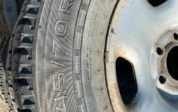 Four Nokian Rotiva 245/70R17 tires and rims