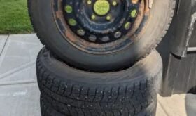 Bridgestone Blizzak WS80 Winter Tires and Steel Wheels 195/65R15