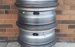 Set of four 17in. X7J – 5X139.7mm (5.5in) steel rims