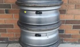 Set of four 17in. X7J – 5X139.7mm (5.5in) steel rims