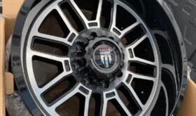 20×10 American truxx 1915 black machined 8×6.5 – 8×165.1 wheels