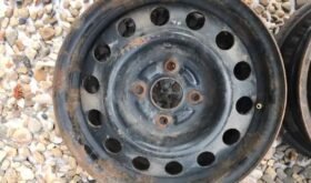 4-4x100mm 14” Steel Rims