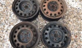 4-4x100mm 14” Steel Rims