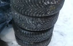 4 205/55 R 16 Winter tire Studded on steel rims