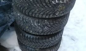 4 205/55 R 16 Winter tire Studded on steel rims
