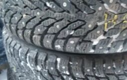 4 205/55 R 16 Winter tire Studded on steel rims