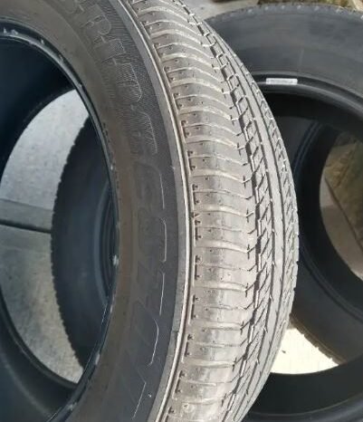 
								A set of 4 Bridgestone All season tires 245 55 19 full									