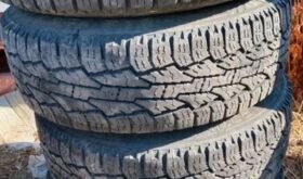 4 Nokian Rotiva 245/70R17 tires and rims